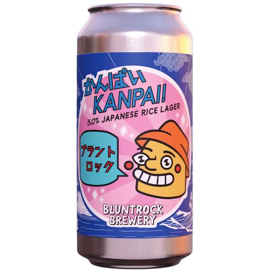 Bluntrock Kanpai Japanese Rice Lager 5.0%