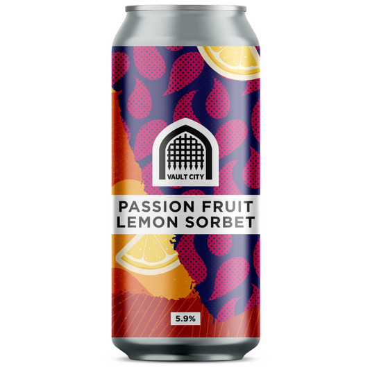 Vault City Passionfruit Lemon Sorbet Sour 5.9%