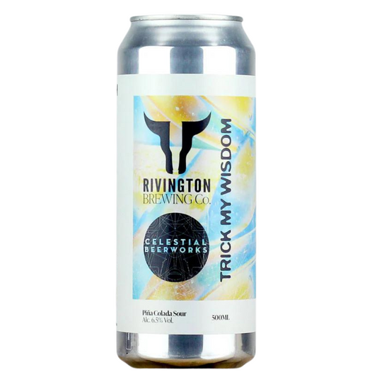 Rivington x Celestial Beerworks Track My Wisdom Pina Colada Sour 6.5%