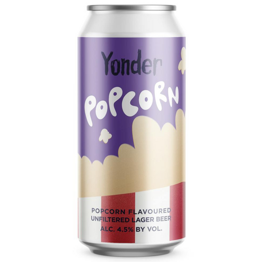 Yonder Popcorn Lager 4.5%