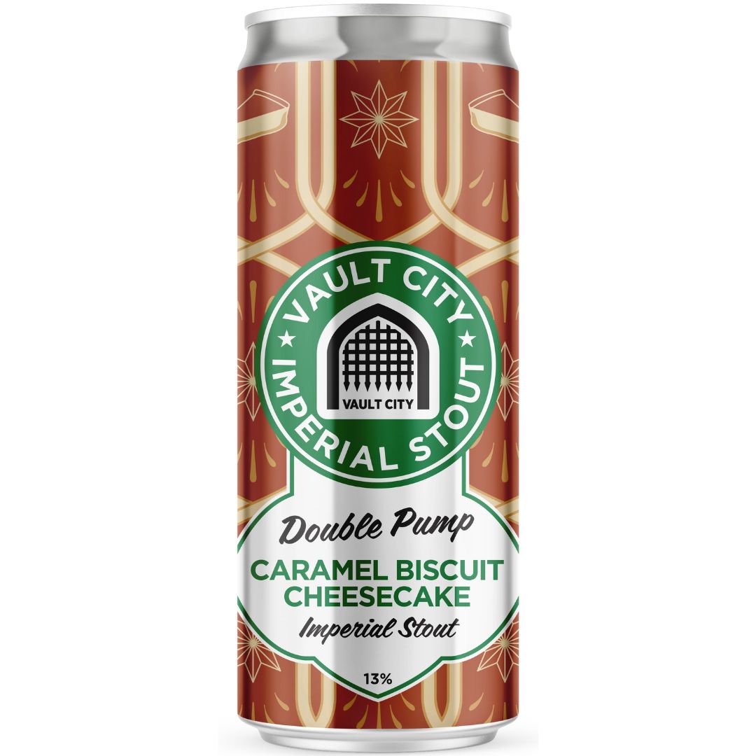 Vault City Double Pump Caramel Biscuit Cheesecake Imperial Stout 13%