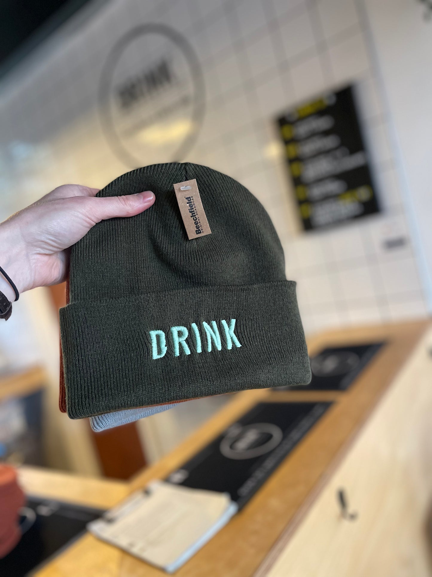 DRINK Beanie - Available in 3 Colours