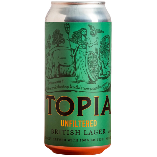 Utopian Unfiltered British Helles Lager 4.7%