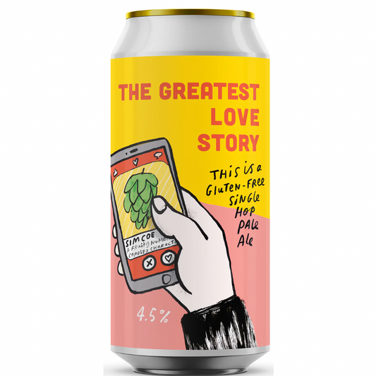 Pretty Decent Beer The Greatest Love Story Gluten Free Pale 4.5%