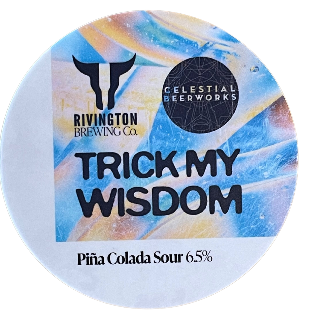 Draught Rivington x Celestial Beerworks Trick My Wisdom Pina Colada Sour 6.5%