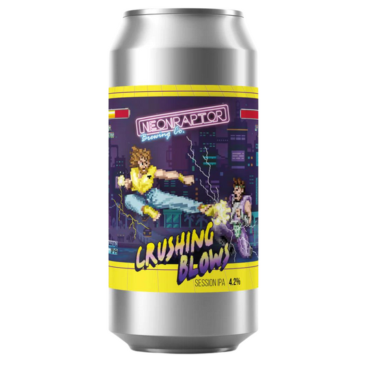 Neon Raptor Crushing Blows Session IPA 4.2%