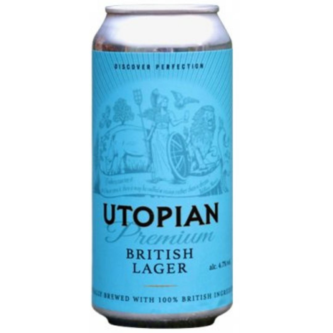 Utopian Premium British Lager 4.7%