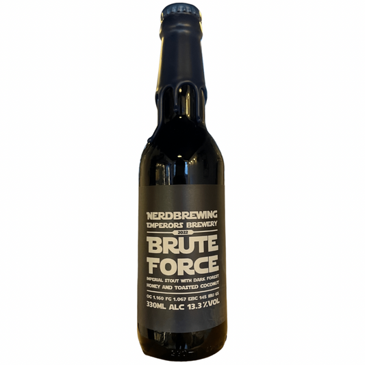 Nerd x Emperors Brute Force Imperial Stout 13.3%